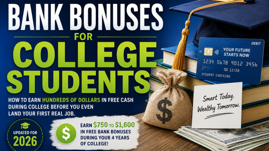 Bank Bonuses for College Students